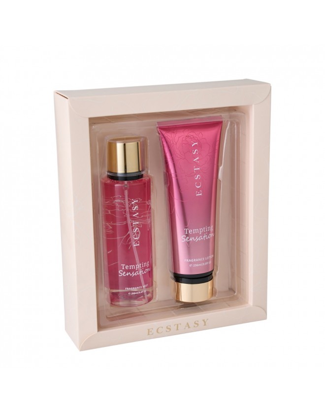 Ecstasy Gift Set - Tempting Sensation Body Cream 236ml + Body Mist 250ml